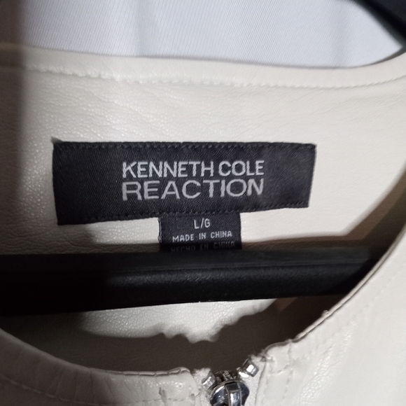 Kenneth Cole Reaction leather jacket - Picture 3 of 4